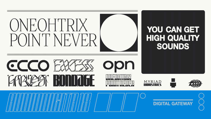 Oneohtrix Point Never digital art typography brands