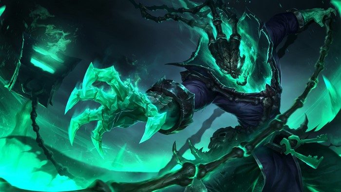 unbound, thresh, legends of runeterra, lol, 4k, pc, HD Wallpaper | Rare ...