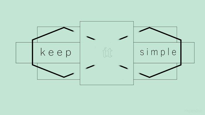 Keep it simple geometric design