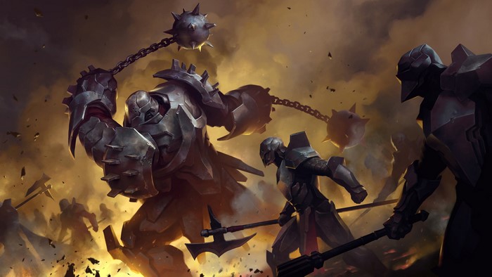 4K League of Legends fantasy art