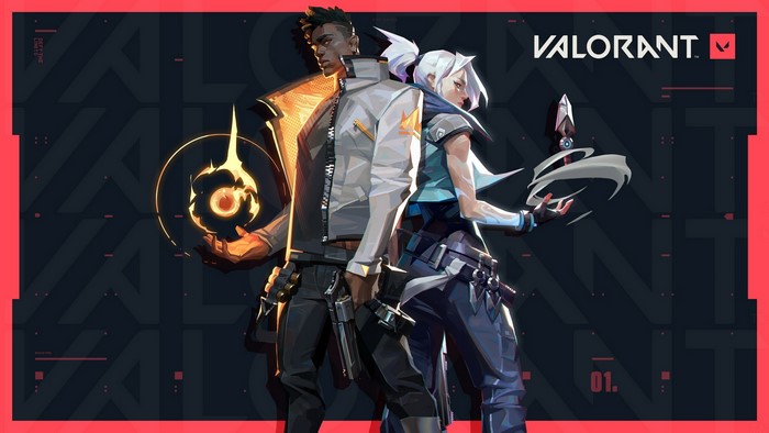 Phoenix and Jett from Valorant