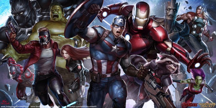 Avengers and Guardians of the Galaxy Crossover