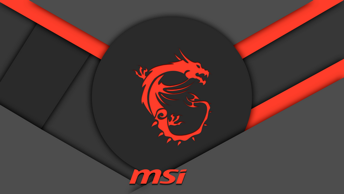 MSI Dragon Logo 4K Gaming Design