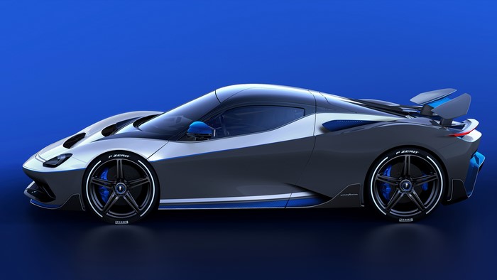 4K Pininfarina Battista electric supercar