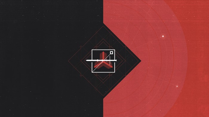 Destiny 2 logo with geometric patterns