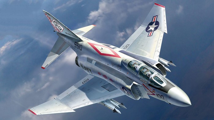 McDonnell Douglas F-4 Phantom II in flight