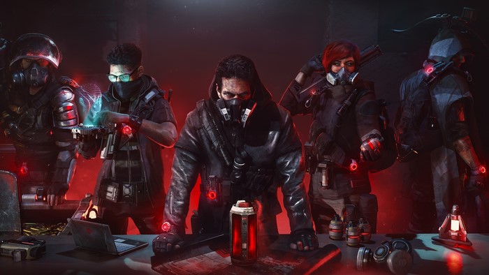 Tom Clancy's The Division video game art