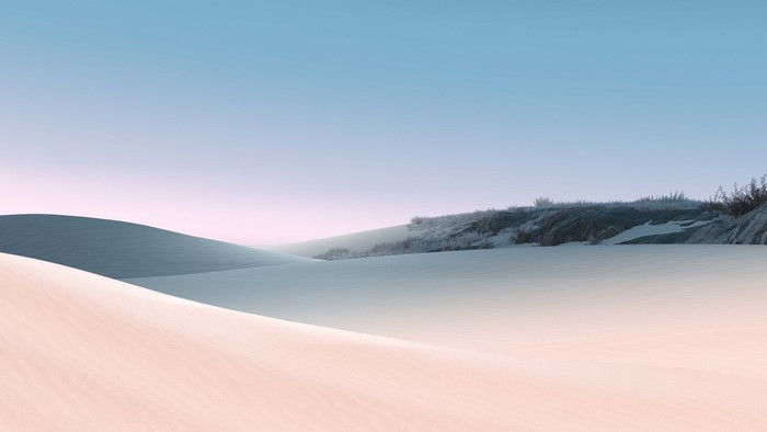 Microsoft Surface desert landscape