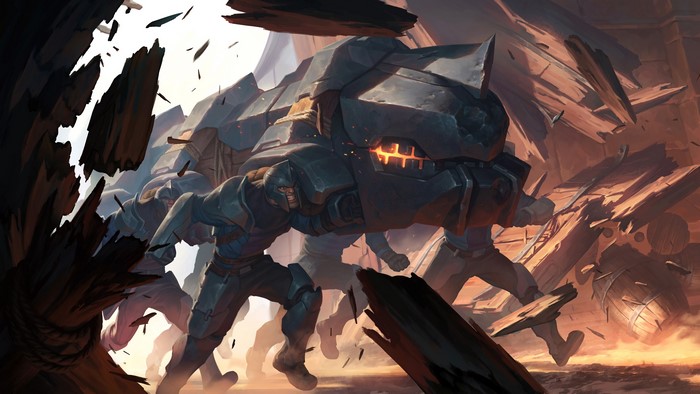 4K Legends of Runeterra video game art