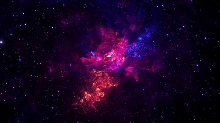 4K Universe Galaxy Space Nebula Stars