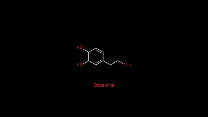 Dopamine chemical structure