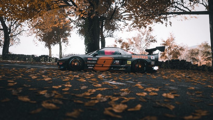 Honda NSX mk1 with Hooters livery in Forza Horizon 4