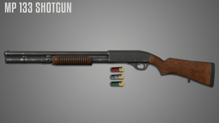 MP 133 Shotgun with Shells