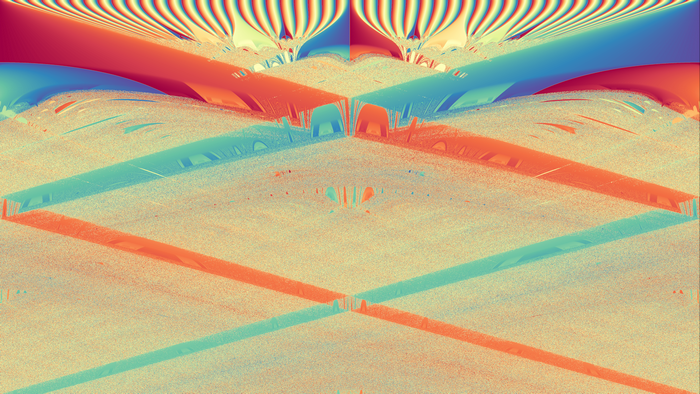 Abstract geometric pattern with noise