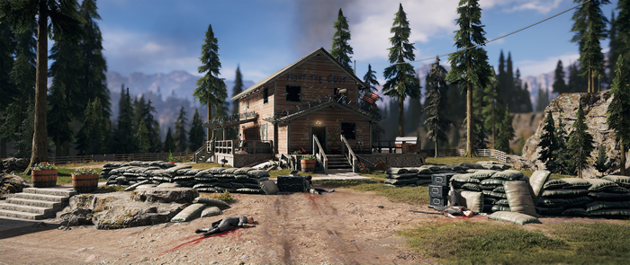 4K screenshot of Far Cry 5 house