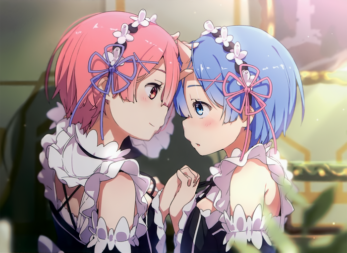 Ram and Rem from Re:Zero