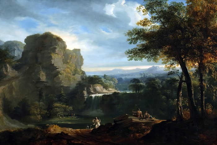 Arcadian Landscape Painting by John Martin