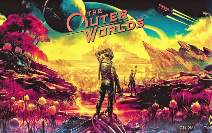 The Outer Worlds Obsidian game art