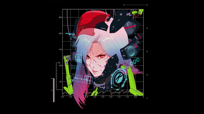 Cyberpunk Girl with Mechanical Augmentations