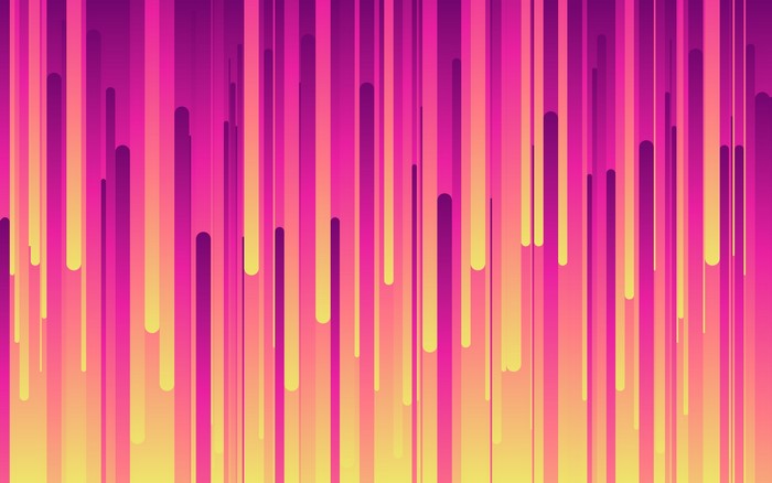 Abstract vertical lines with pink and yellow gradient