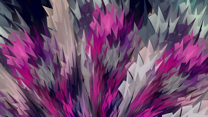 Abstract pink and purple vector art