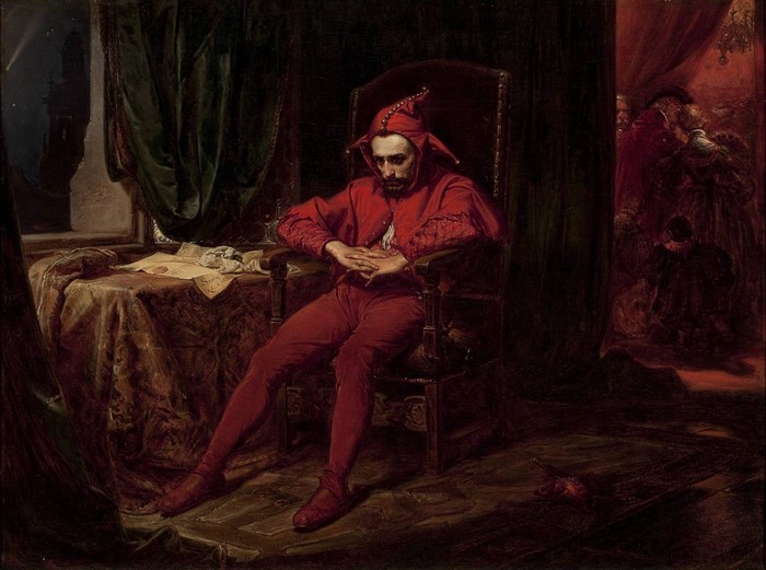 Stańczyk in Red by Jan Matejko