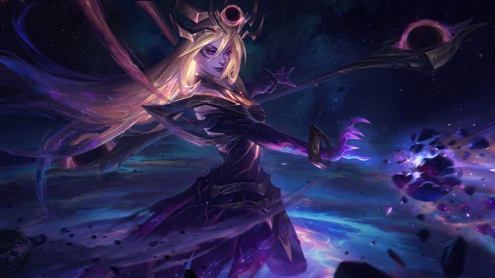 Lux from League of Legends in Cosmic Break