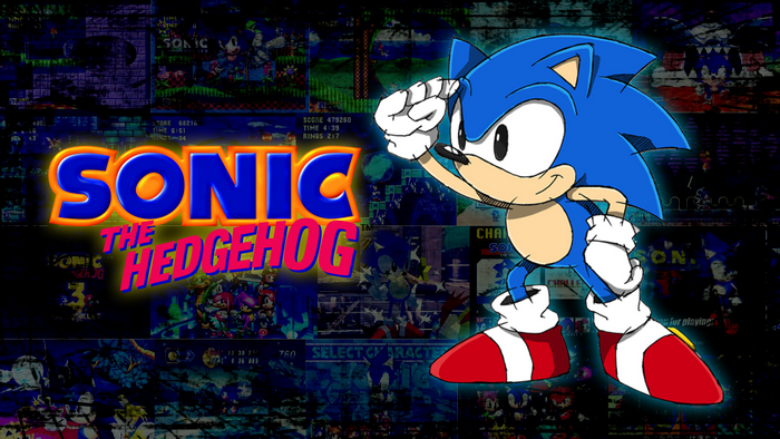 Sonic the Hedgehog video game art