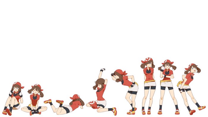 May from Pokemon in various poses