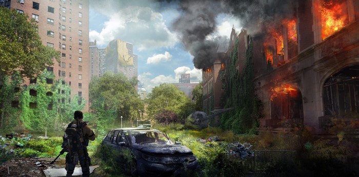 The Division 2 video game art