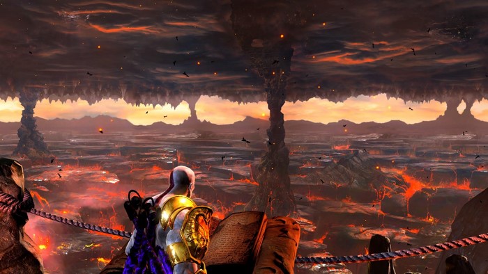 Kratos in the Underworld from God of War III