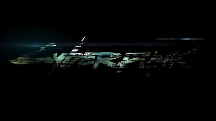 Cyberpunk 2077 Logo Typography 4K