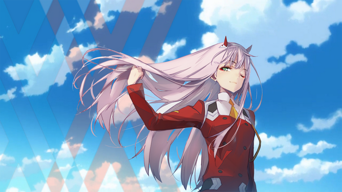 Zero Two from Darling in the FranXX