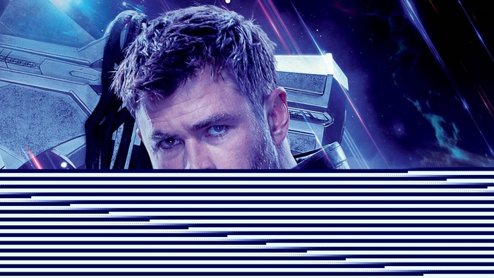 Thor from Avengers: Endgame and Infinity War