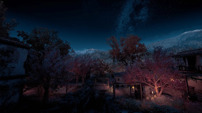 Assassin's Creed: Odyssey Night Landscape