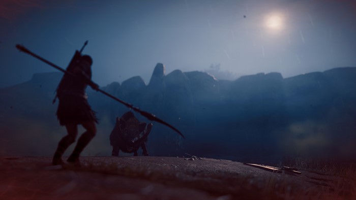 4K screenshot of Kassandra from Assassins Creed: Odyssey