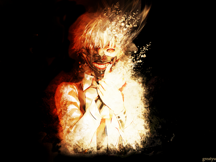 Kaneki Ken from Tokyo Ghoul fan art