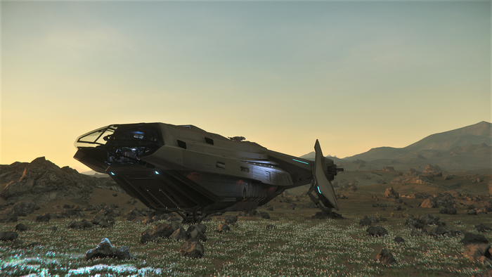 Anvil Carrack spaceship in Star Citizen