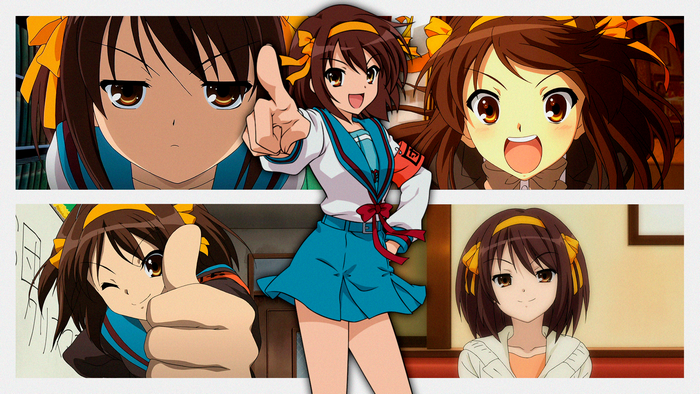 Haruhi Suzumiya from The Melancholy of Haruhi Suzumiya