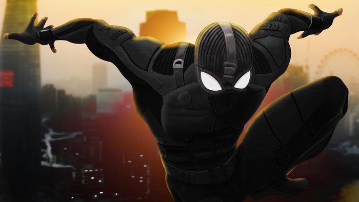 Spider-Man in Stealth Suit from Marvel Cinematic Universe