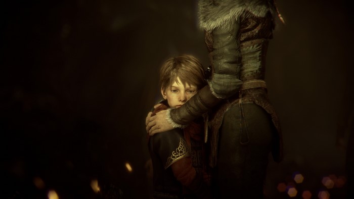 Amicia and Hugo from A Plague Tale: Innocence