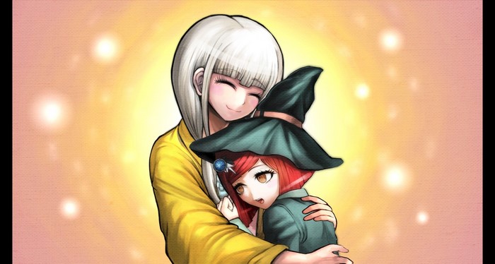 Angie Yonaga and Himiko Yumeno from Danganronpa V3