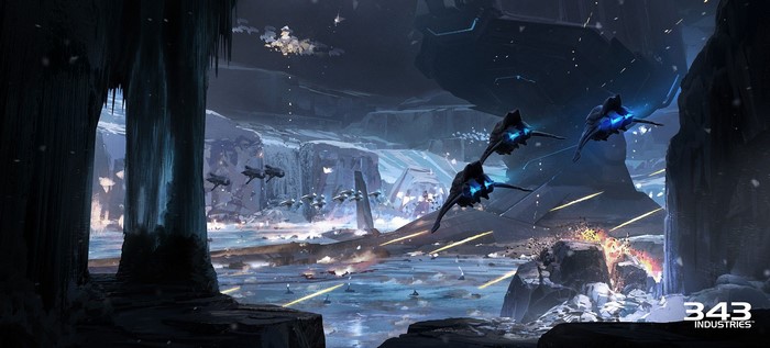 Halo 5: Guardians Forerunner Battle