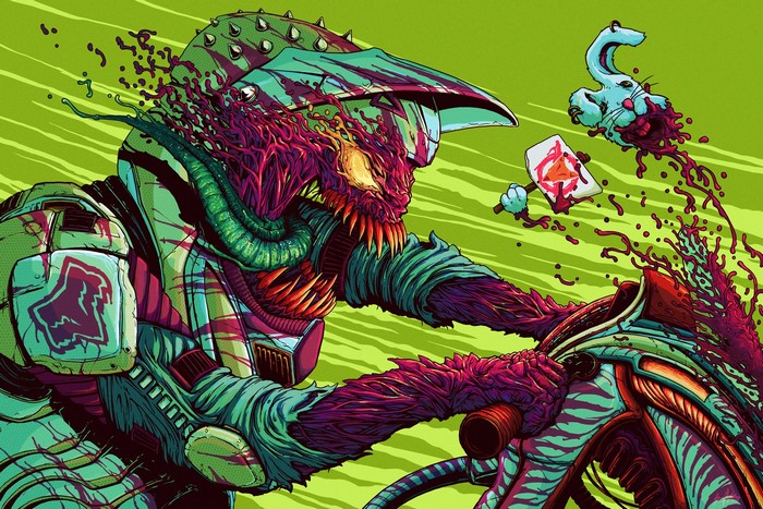 Digital Biker Creature from Counter-Strike: Global Offensive
