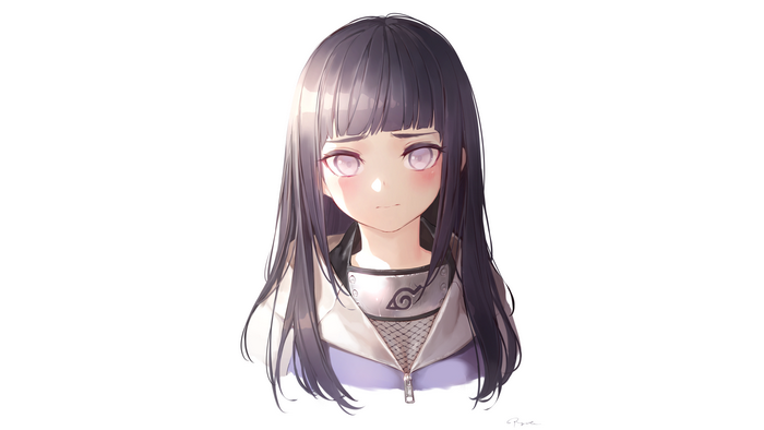 Hyuuga Hinata Portrait Naruto Anime