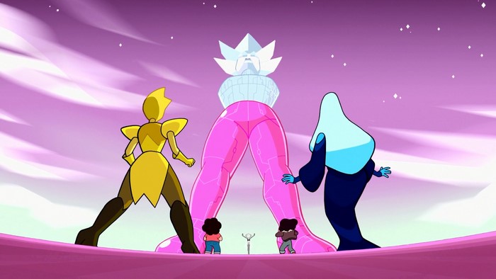 The Diamonds and Steven Universe