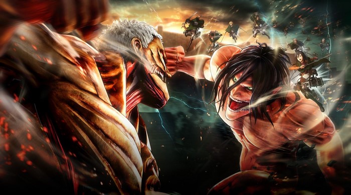 Attack on Titan: Armored Titan vs Eren