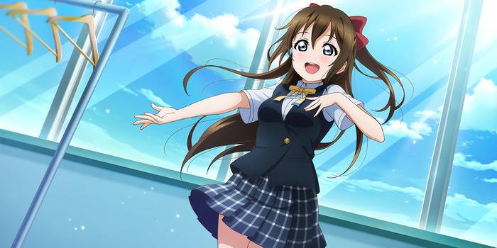 Osaka Shizuku in Sunny School Setting