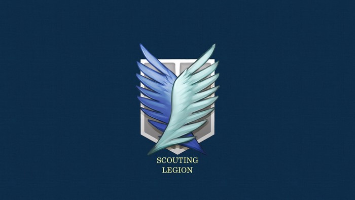 Scouting Legion logo from Attack on Titan