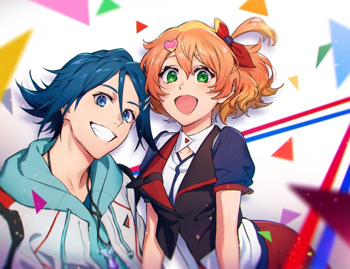 Hayate Immelmann and Freyja Wion from Macross Delta